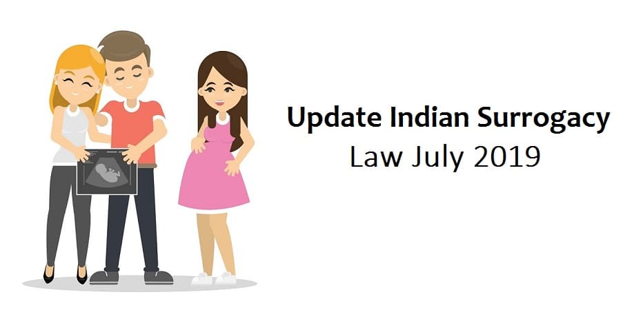 update surrogacy law india july 2019